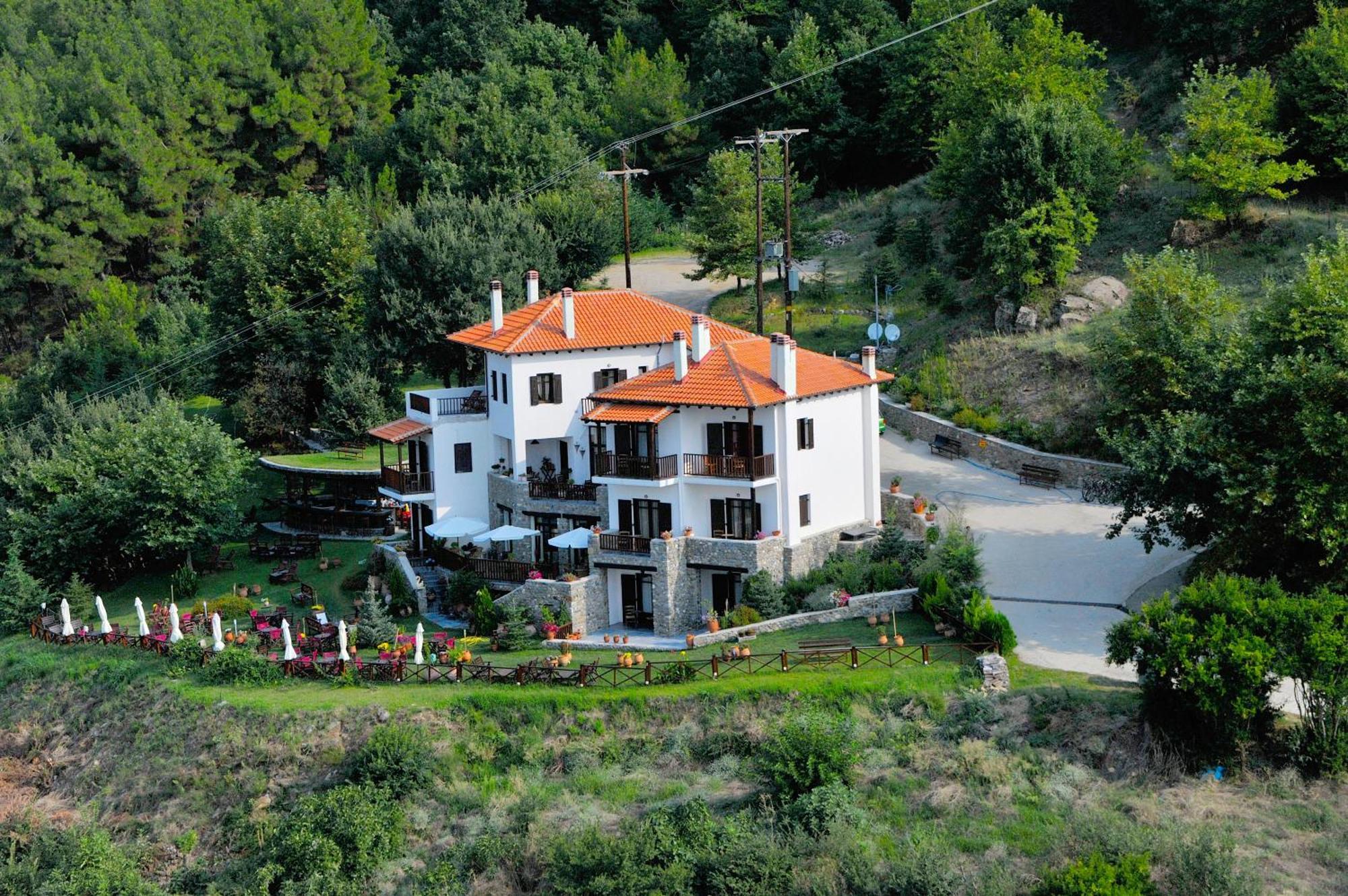 Nastou View Hotel Áno Poróïa Dış mekan fotoğraf